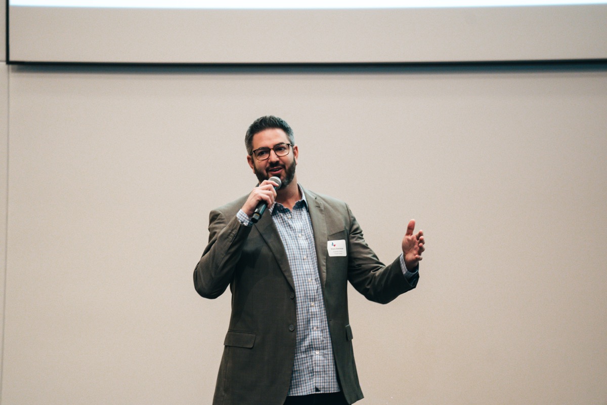 Shane Brechmann speaking